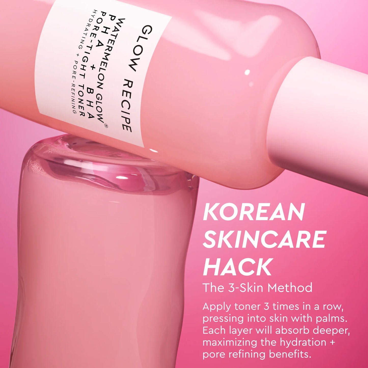 Watermelon Glow PHA+BHA Pore-Tight Toner(150ml)