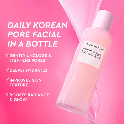 Watermelon Glow PHA+BHA Pore-Tight Toner(150ml)